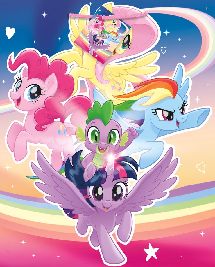My Little Pony 10.5&#x22; x 12.75&#x22; Gift Bag, 1ct