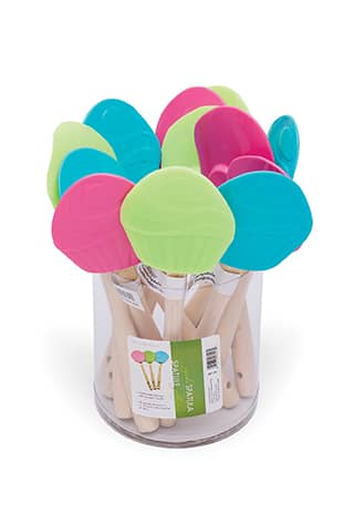 Multicolor Mini Cupcake Spatula 12 per Cdu