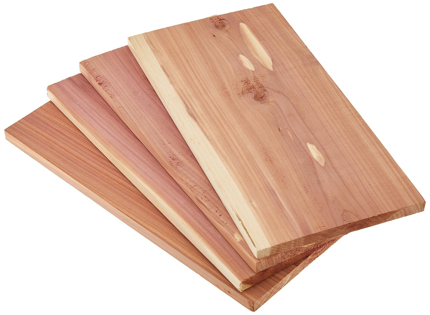 5.5&#x22; x 11&#x22; Brown Cedar Planks Set of 4