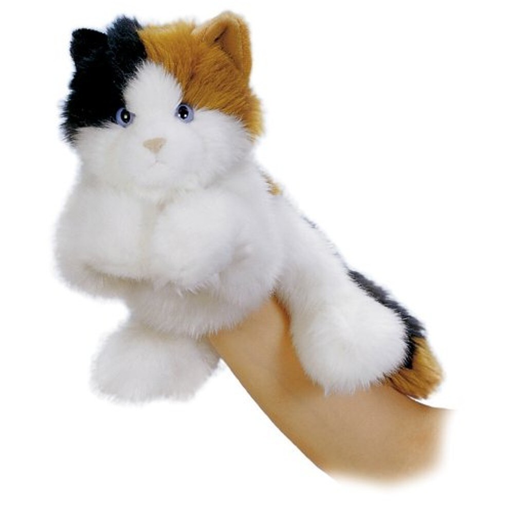 Aurora World Esmeralda Cat Hand Puppet, 11&#x22;