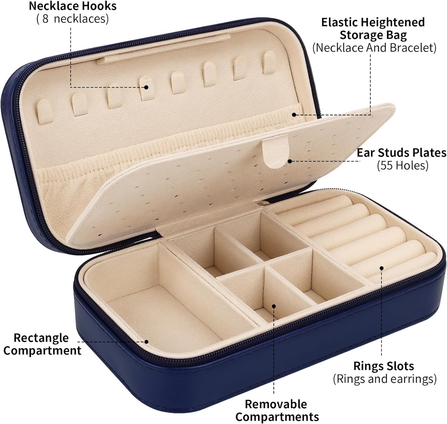 Portable Jewelry Case for Travel