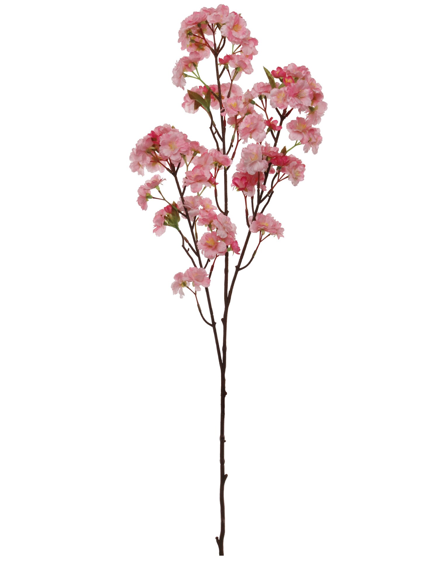 3-Pack: Pink Cherry Blossom Stem with Lifelike Silk Flowers by Floral ...