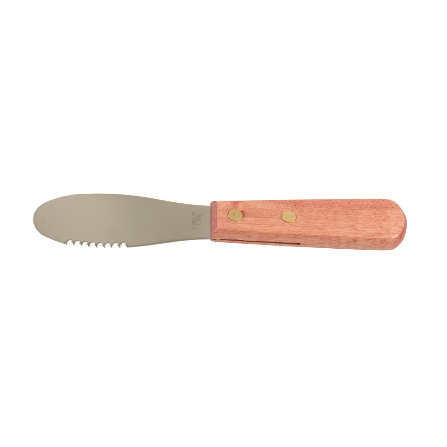 Wooden Stainless Steel Spreaders with Wood Handles 24 per Box