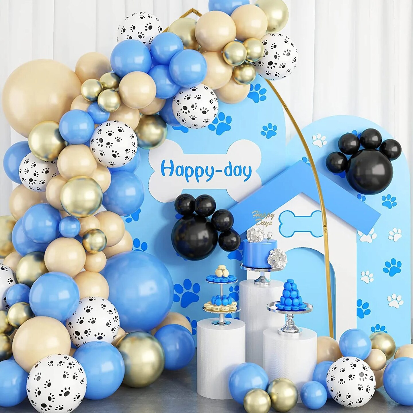 Wedding Arch Flower Frame 7.35FT Metal Rack Backdrop Stand for Party Decoration