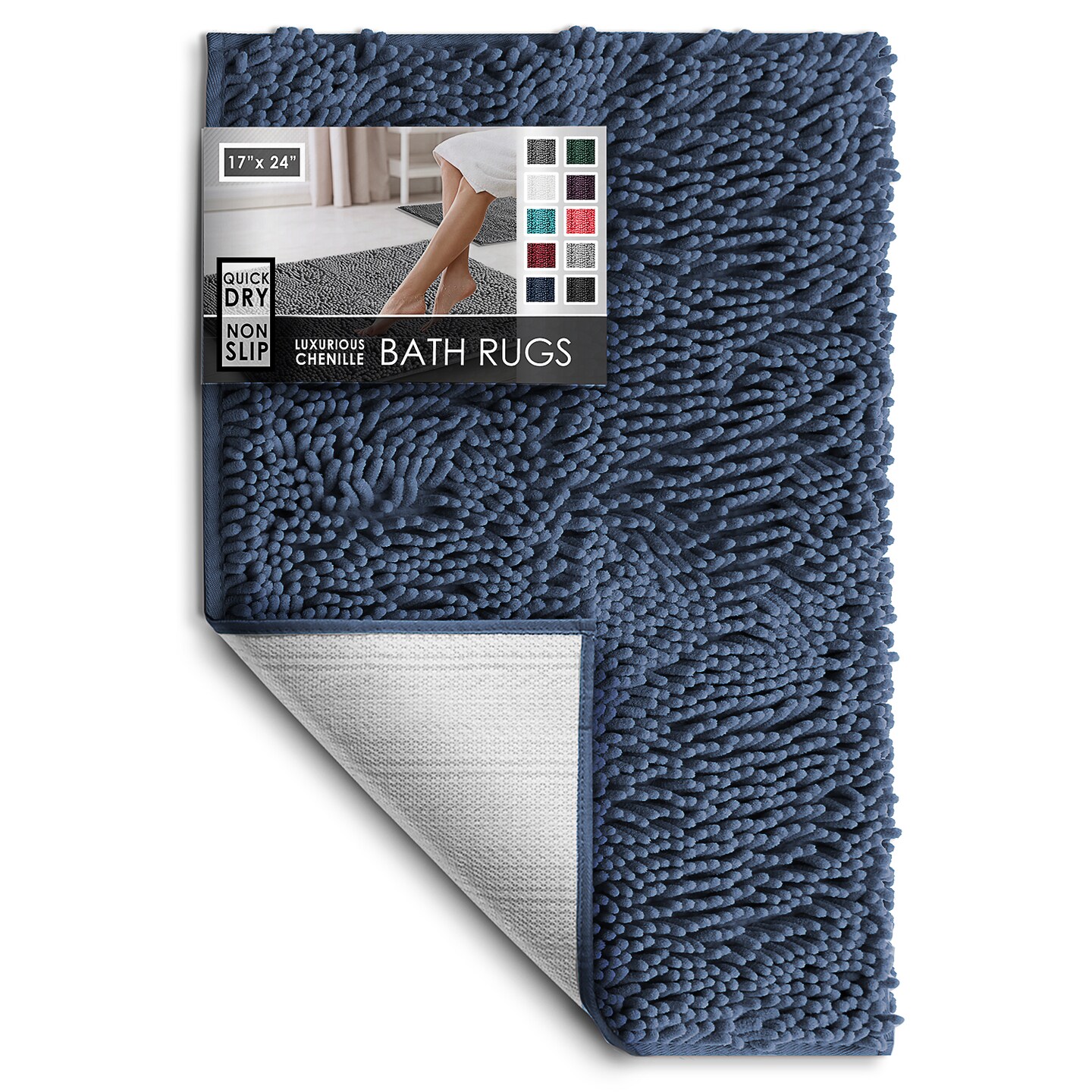 Hearth & Harbor Chenille Bath Mat