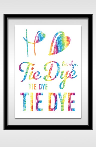 Happy Crafters&#xAE; Tie Dye 11.8&#x22; x 18&#x22; Sheet