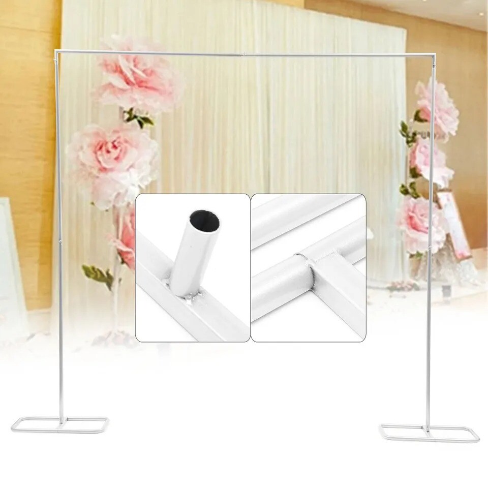 Metal Arch Rack Flower Vine Balloon Display Frame Stand Wedding Party Decor