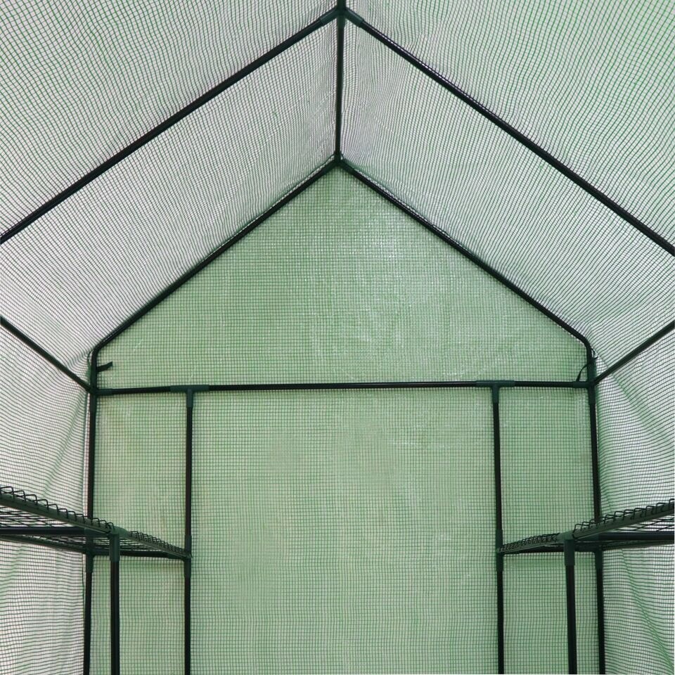 Portable Greenhouse Walk In Green House Outdoor Plant Gardening