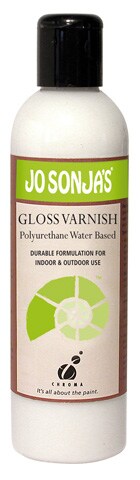 Jo Sonja Polyurethane Gloss Varnish 16oz Bottle - Two Pack
