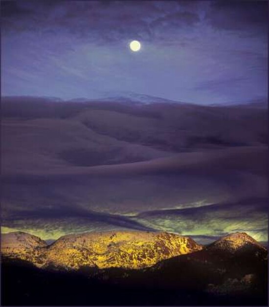 Montana Moon Rise Poster Print by John Stalowy - Item # VARPDXJSP1016