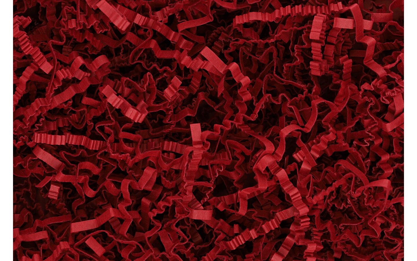 Red Shredded Crinkle Paper Filler