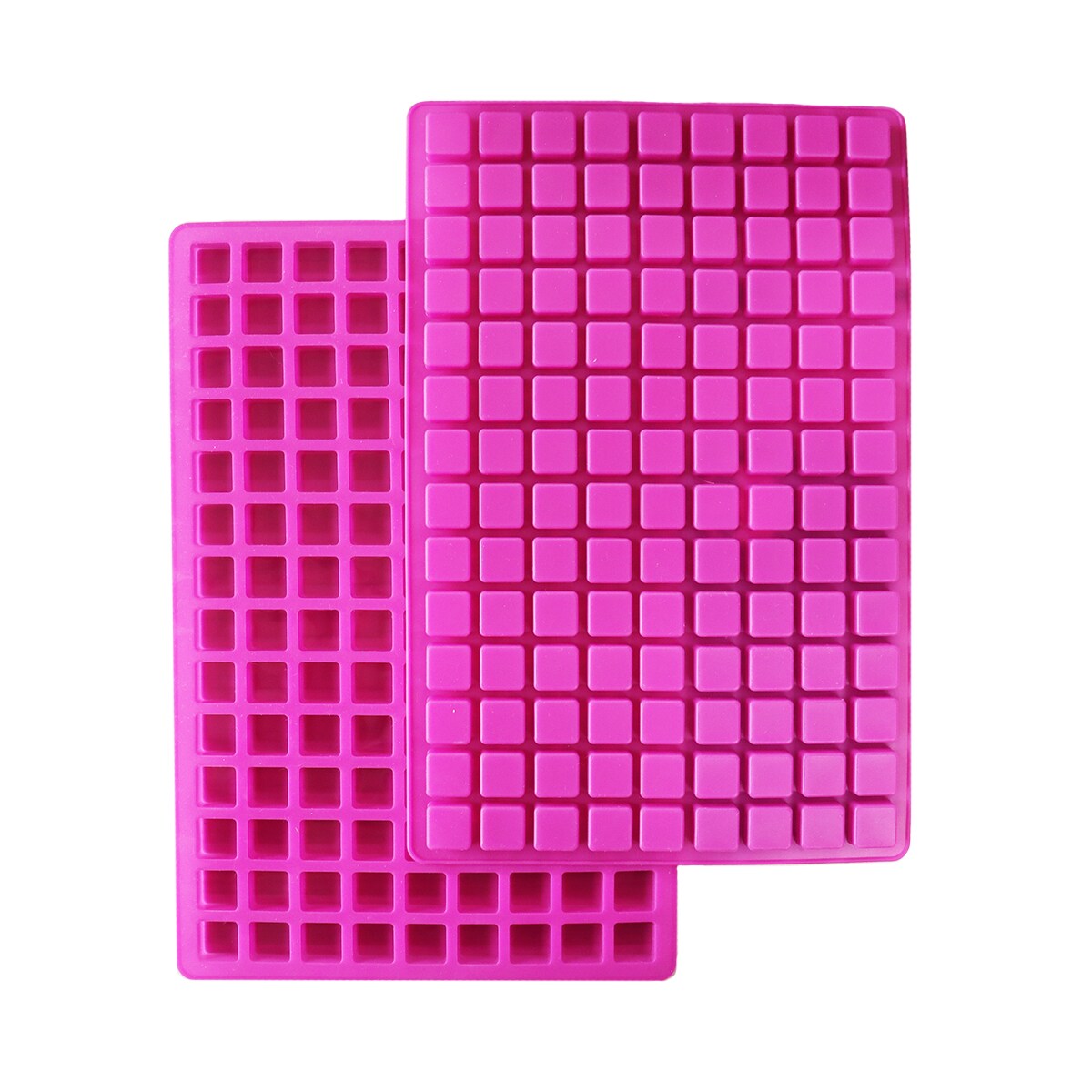 LorAnn Oils Silicone Square Cube Candy Molds, 2-Pack