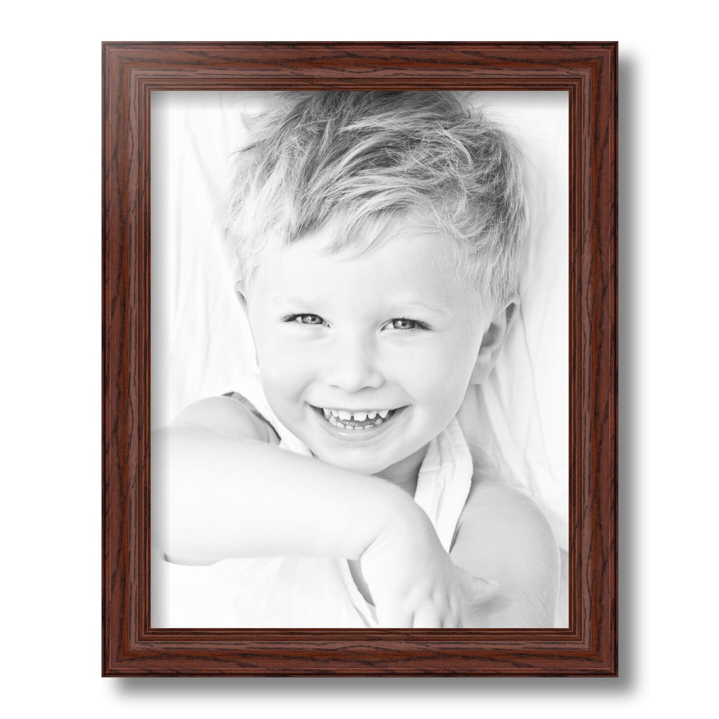 ArtToFrames 11x14 Inch Picture Frame, This 1.25 Inch Custom Wood Poster Frame is Available in Multiple Colors, Great for Your Art or Photos - Comes with Regular Glass and Foam Backing 3/16 inch (V-59504-11x14)