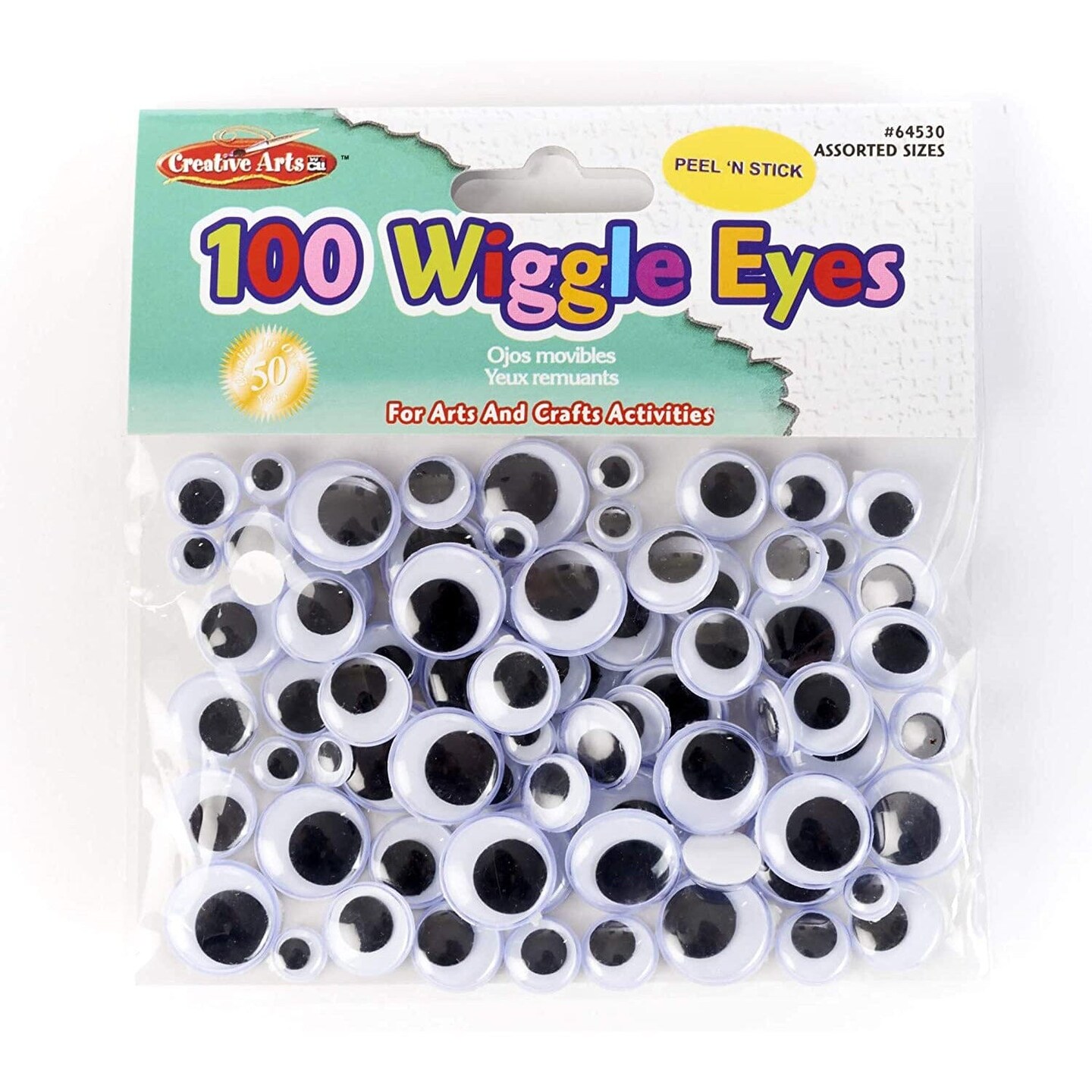 Wiggle Eyes (Peel&#x27;n Stick)