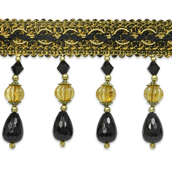Maria Melon Bead Fringe Trim