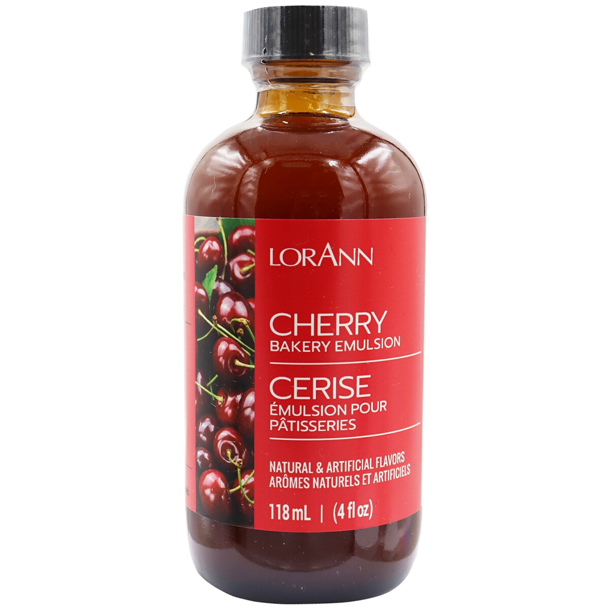 LorAnn Oils Cherry Bakery Emulsion, 4 ounce