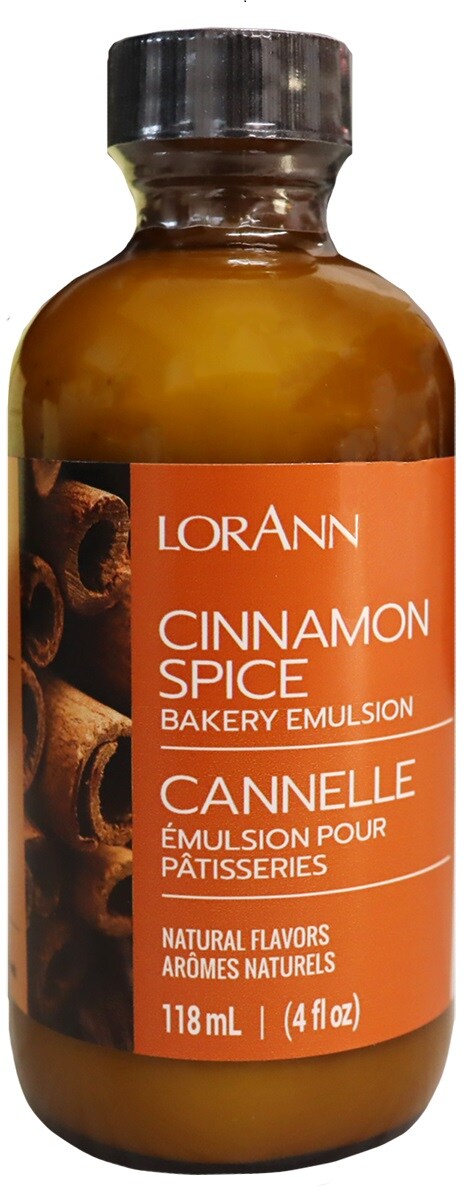 LorAnn Oils Cinnamon Spice Bakery Emulsion, 4 ounce