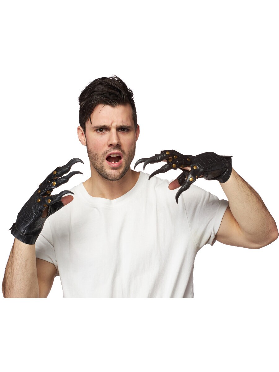 Realistic Leather Like Soft Geekzilla Claws Flexi Movement Costume Accessory
