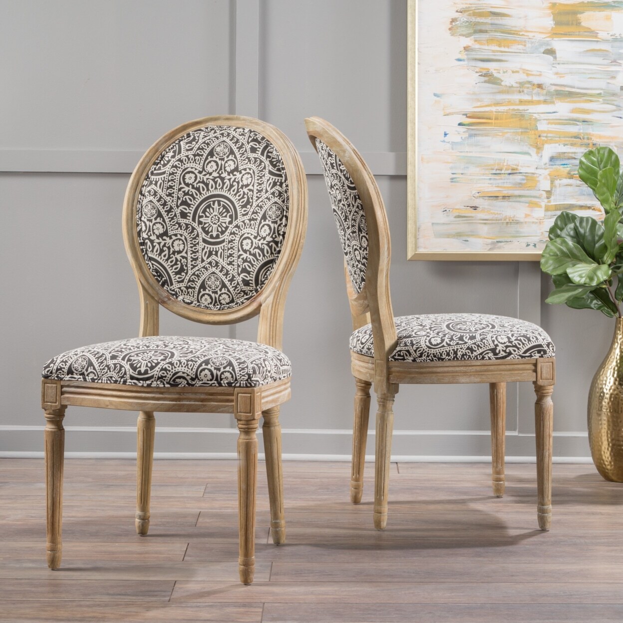 Hawthorne fabric 2024 dining chair