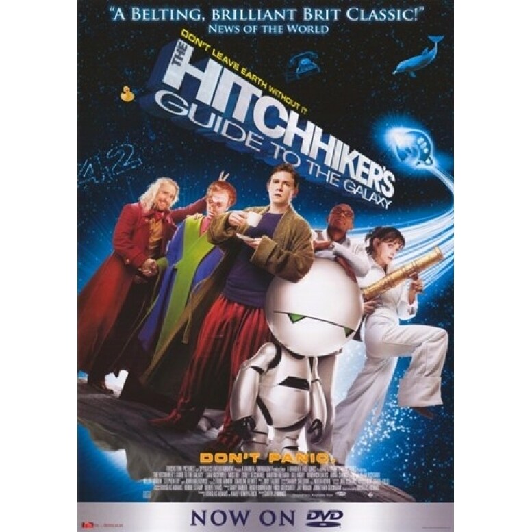 The Hitchhikers Guide To The Galaxy Movie Poster (11 X 17) - Item Mov344626