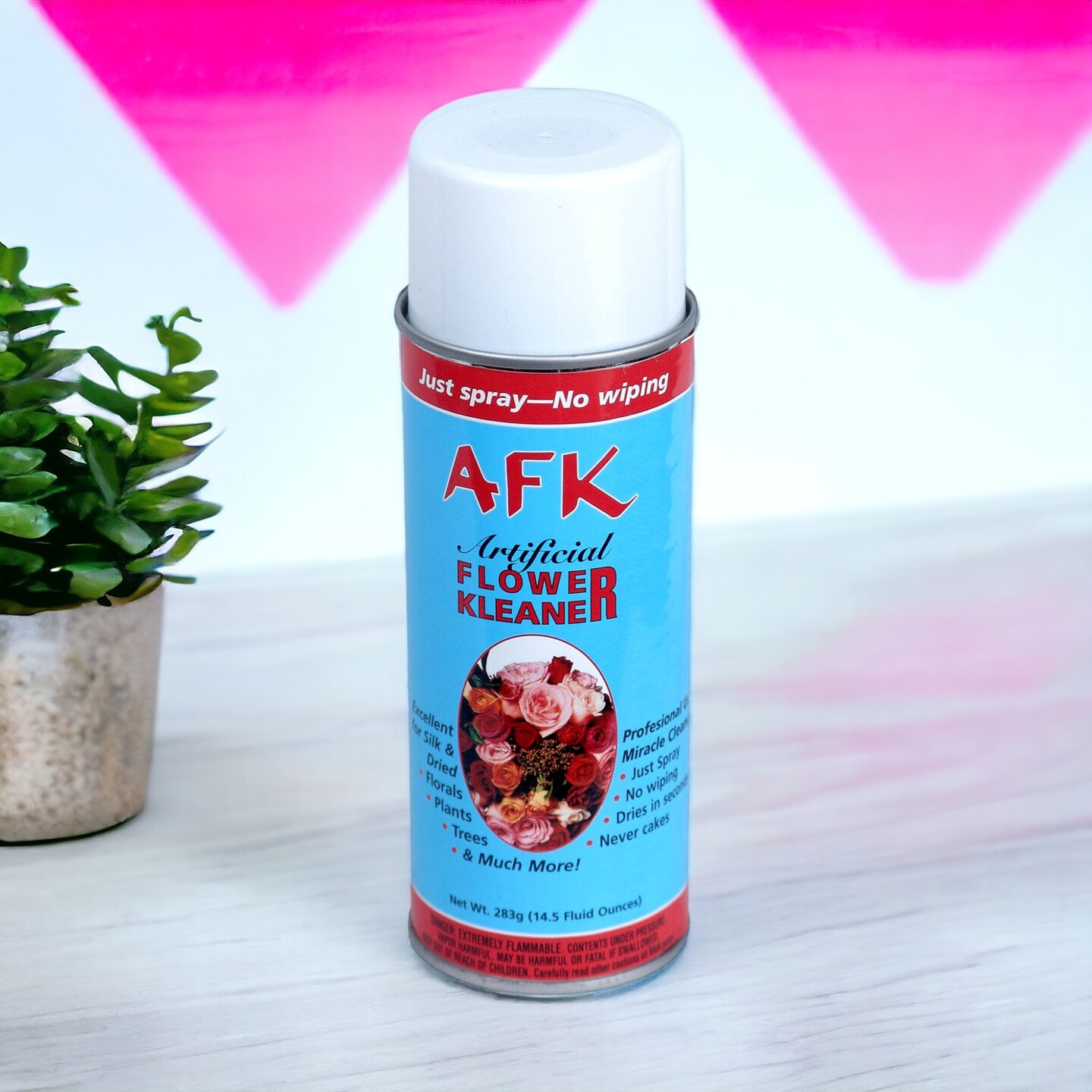 Silk Plants & Flowers Aerosol Cleaning Spray, 14.5OZ, Floral Home by Artificial Flowers