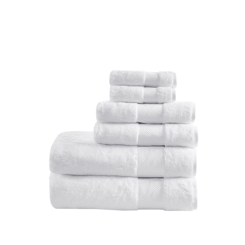 Gracie Mills Thalia 6-Piece 600Gsm Turkish Cotton Bath Towel Set Grace-9567