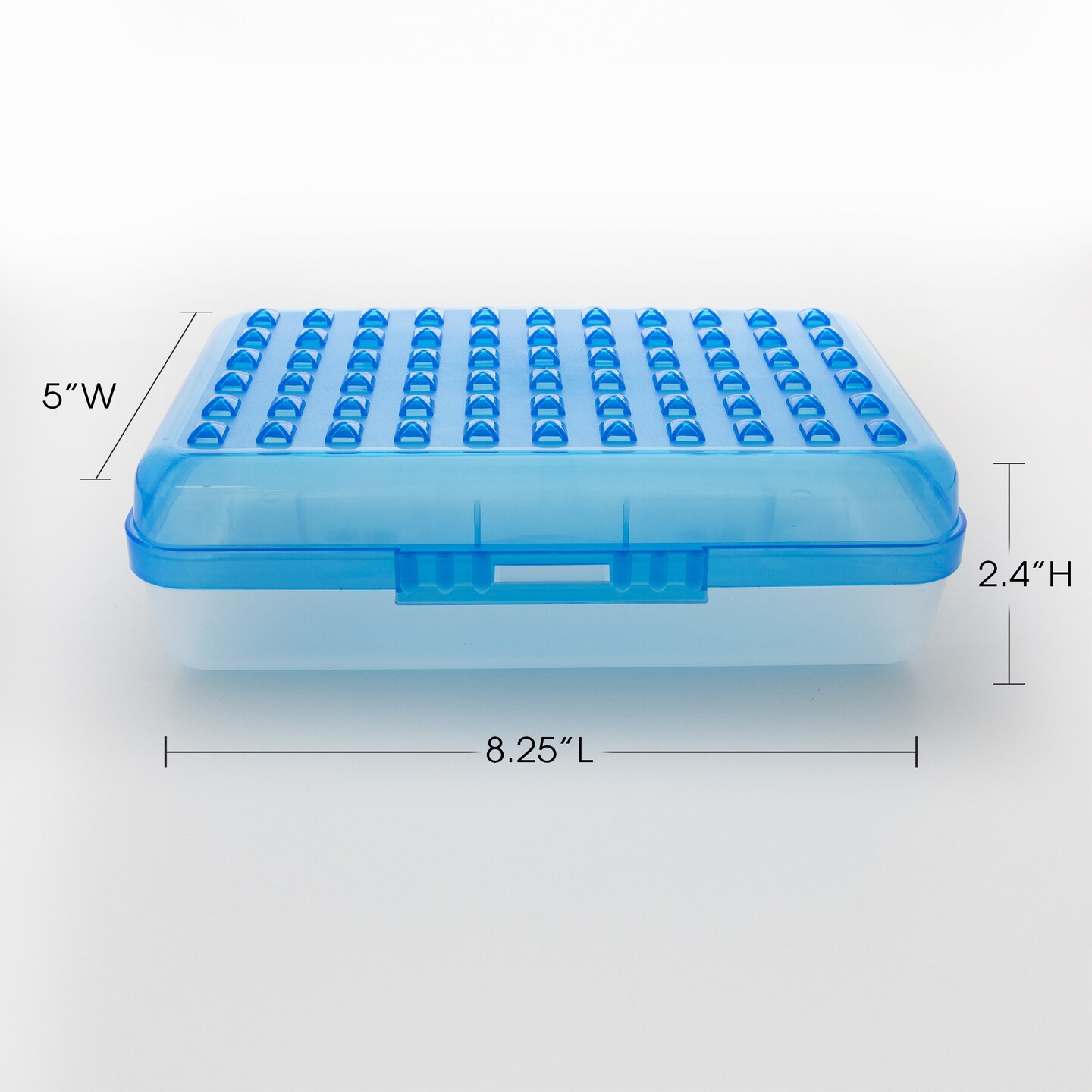 BAZIC Pencil Case Multipurpose Utility Box - Regal