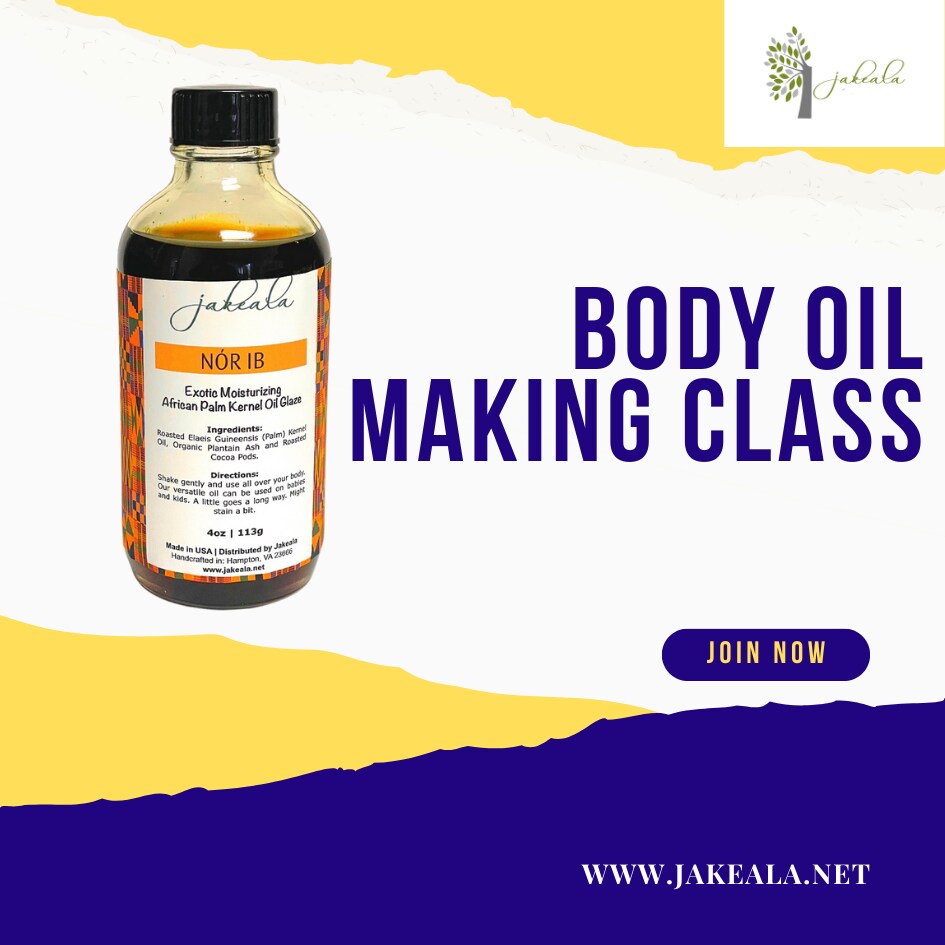 Beginner Body Hair Oil Making Class Skincare