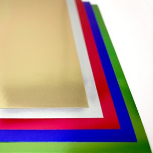 BAZIC 11&#x22; X 14&#x22; Metallic Poster Board (5/Pack)