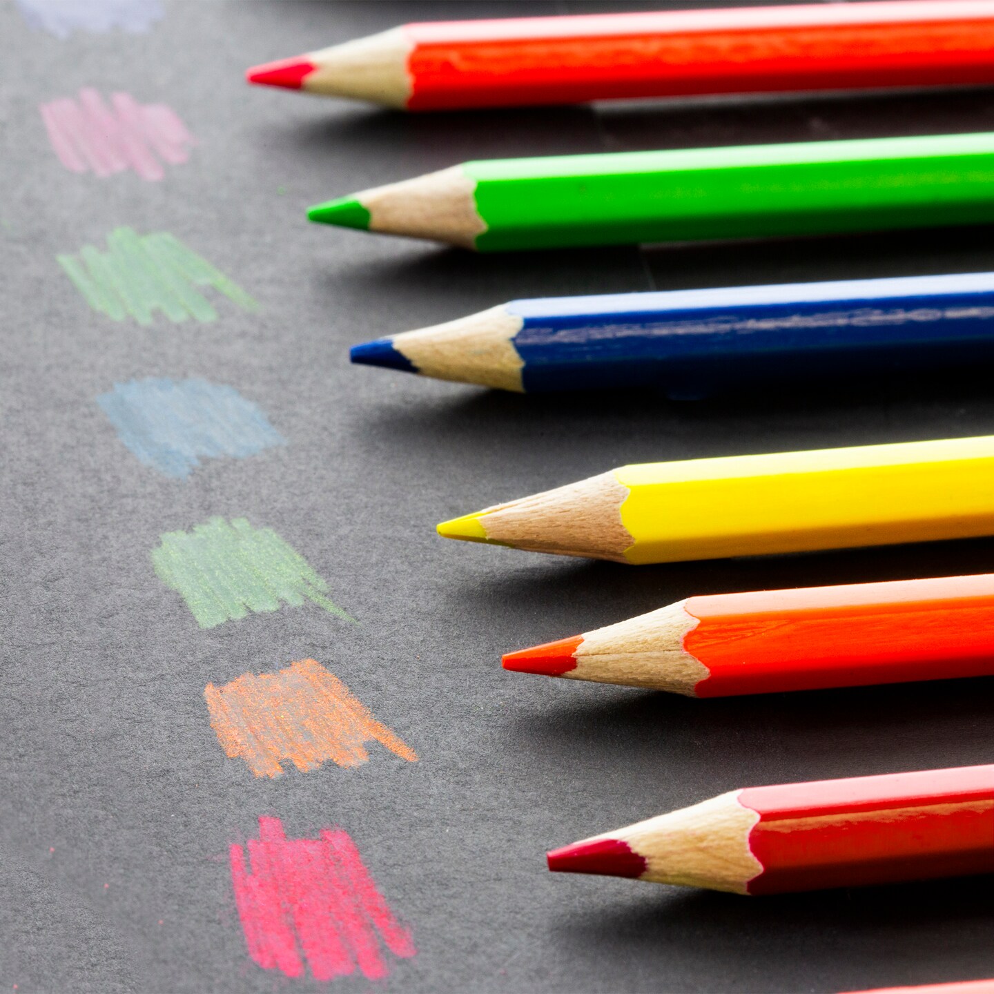 BAZIC Color Pencil Neon (8/Pack)