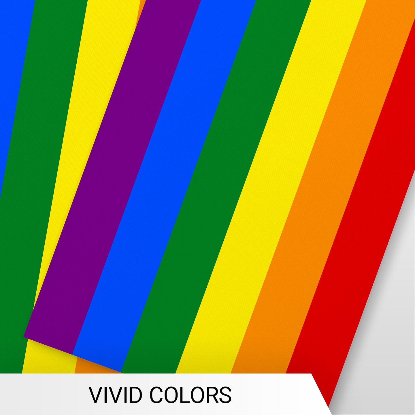 G128 LGBT Rainbow Pride Bunting Banner | Flag 8.2 x 5.5 Inch, Full String 33 Feet | Printed 150D Polyester, Decorations For Bar, School, Festival Events Celebration