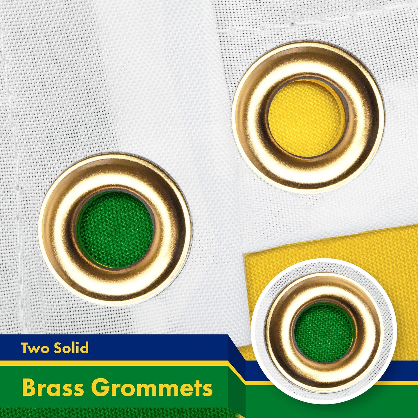 G128 5 Pack: Saint Vincent and the Grenadines Vincentian Flag | 3x5 Ft | LiteWeave Pro Printed 150D Poly | Country Flag, Vibrant Colors, Brass Grommets, Thicker and More Durable Than 100D 75D Poly