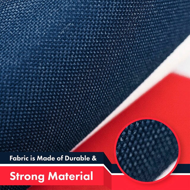 G128 - 5 Pack: Navy Blue NEW France French Flag | 3x5 feet | Printed 150D - Indoor/Outdoor, Vibrant Colors, Brass Grommets, Quality Polyester, Much Thicker More Durable Than 100D 75D Polyester