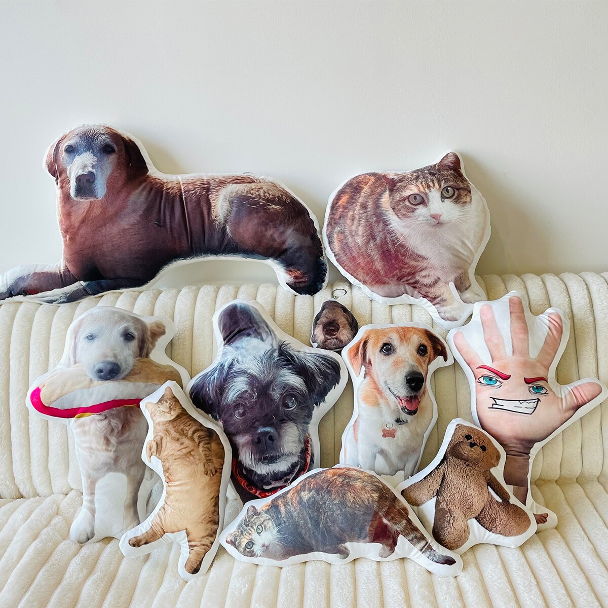 Custom dog pillows best sale