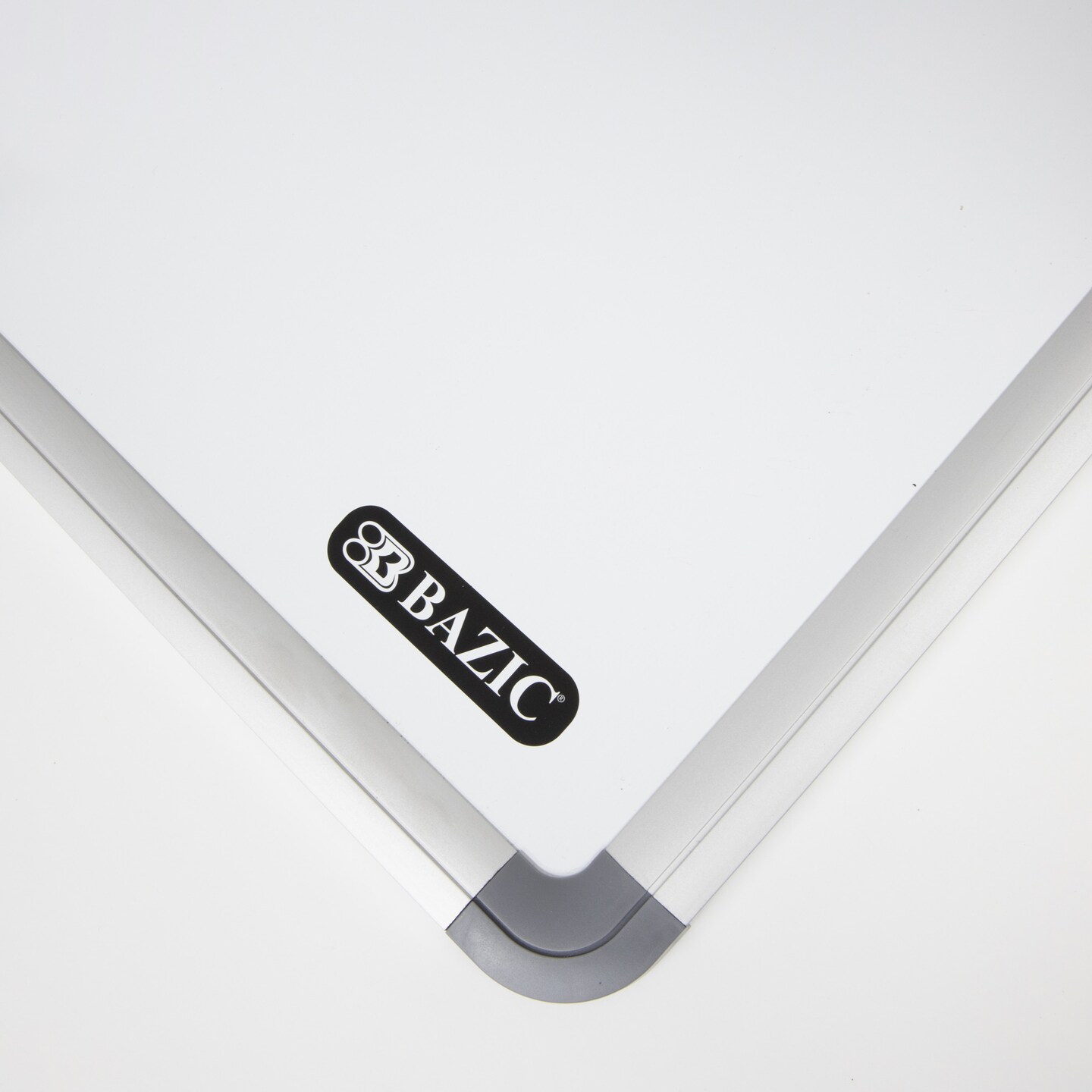 BAZIC METALLIQUE Aluminium Framed Magnetic Dry Erase Board 24&#x22; x 36&#x22;