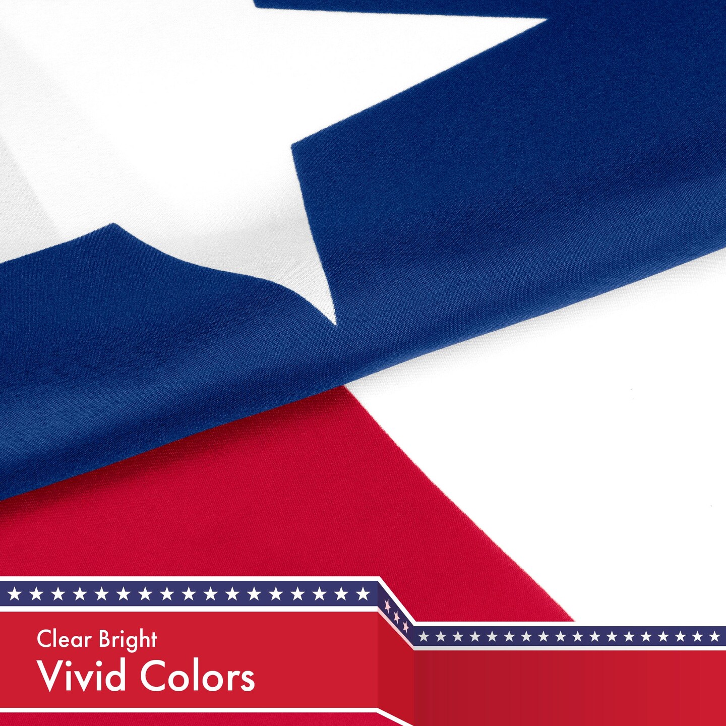 G128 Combo Pack: USA American Flag 3x5 Ft 150D Printed Stars &#x26; Texas State Flag 3x5 Ft 150D Printed