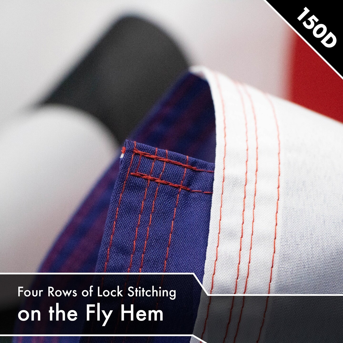 G128 Combo Pack: American USA Flag 4x6 Ft & Open Flag 4x6 Ft | Both LiteWeave Pro Series Printed 150D Polyester, Brass Grommets