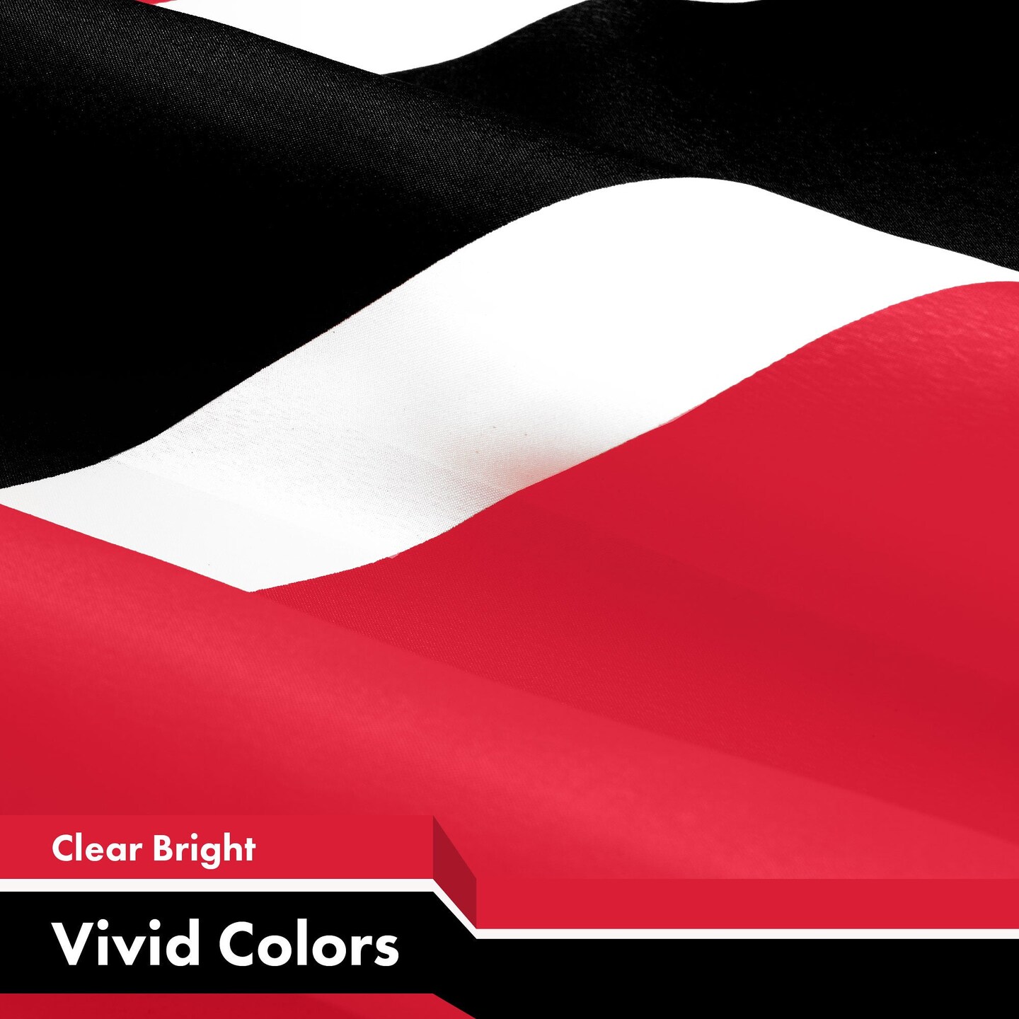 G128 2 Pack: Trinidad and Tobago Flag | 3x5 Ft | LiteWeave Pro Series Printed 150D Polyester | Country Flag, Indoor/Outdoor, Vibrant Colors, Brass Grommets, Thicker and More Durable Than 100D 75D Polyester