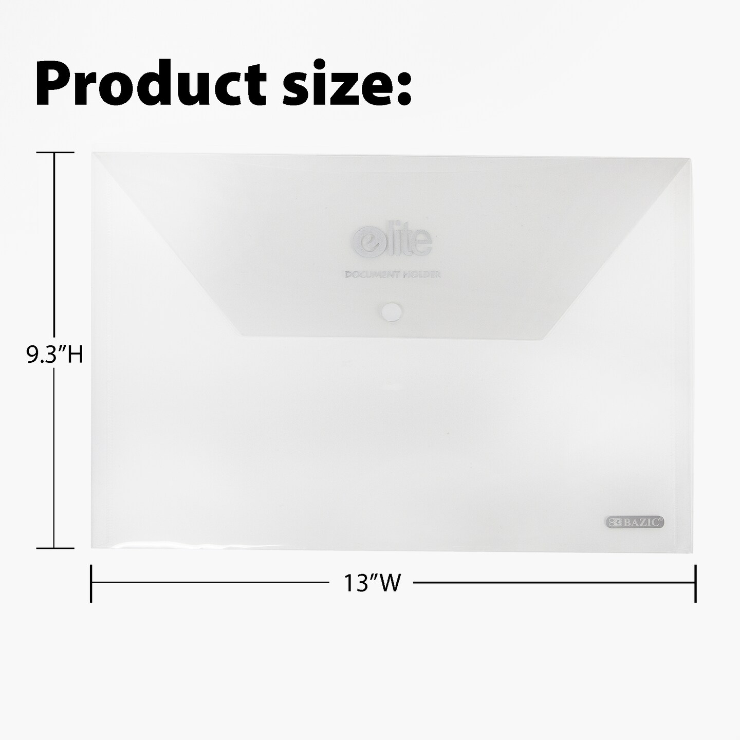 BAZIC Document Holder Letter Size - Elite (2/Pack)