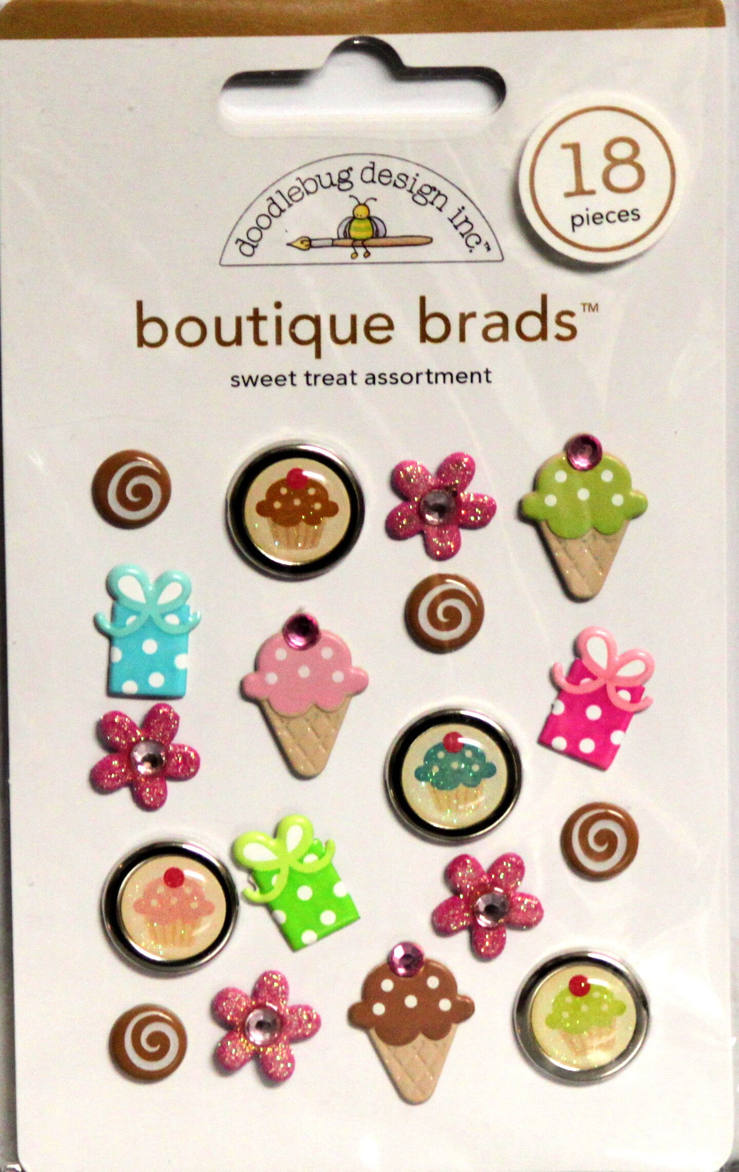 Doodlebug Design Inc. Sweet Treat Boutique Brads