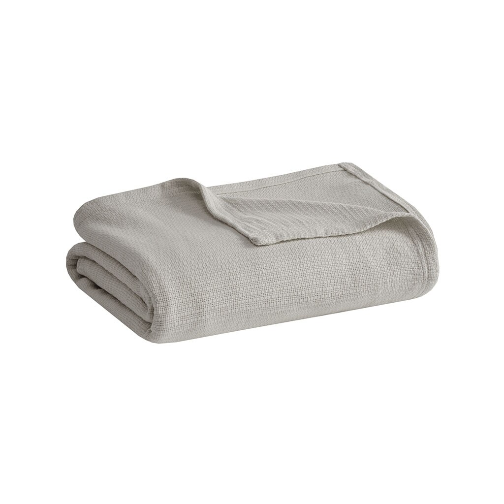 Gracie Mills Lightweight Basketweave Cotton Blanket 250 Gsm Grace-6495