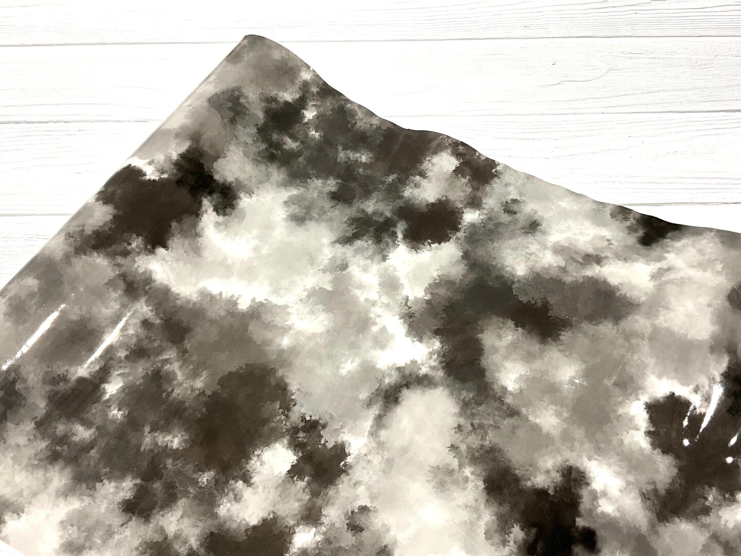 Tie-dye Watercolor Glossy Vinyl