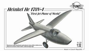 Planet Models  1/32 CMK-129-PLT205 - 1/32 Planet Models Heinkel He 178 First Jet Plane Of World Resin