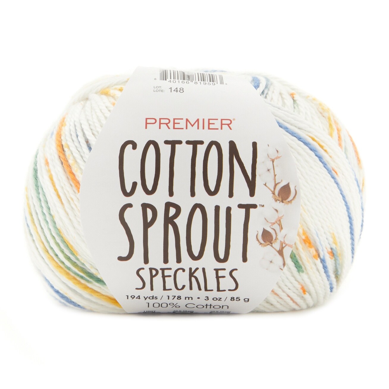 Premier Cotton Sprout Speckles Yarn-Surfboard