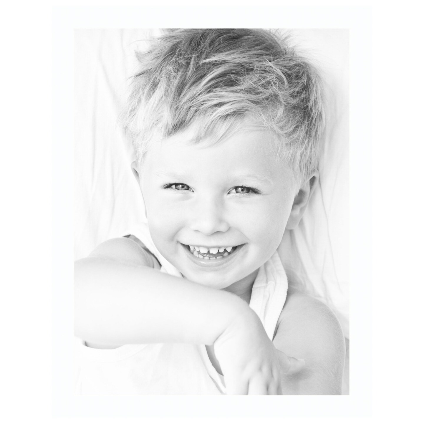 Custom Super White Mat, Available in Image Sizes 4x4&#x22; to 20x32&#x22;, Outside Size is 4&#x22; Larger Than Image Size