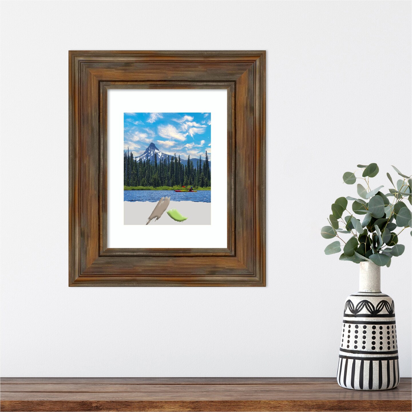 Alexandria Wood Picture Frame, Photo Frame, Art Frame