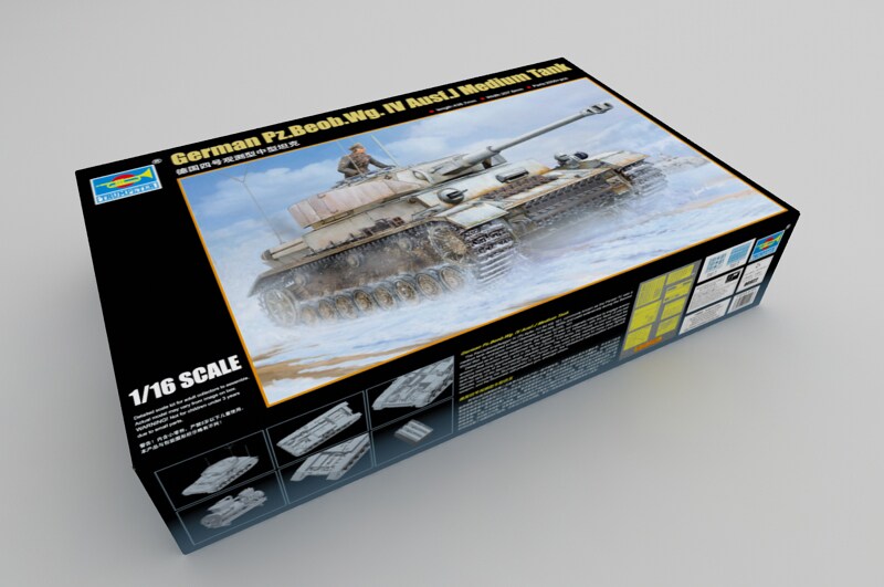 Trumpeter  1/16 GERMAN PZ.BEOB.WG. IV AUSF.J MEDIUM 1/16 Plastic Model