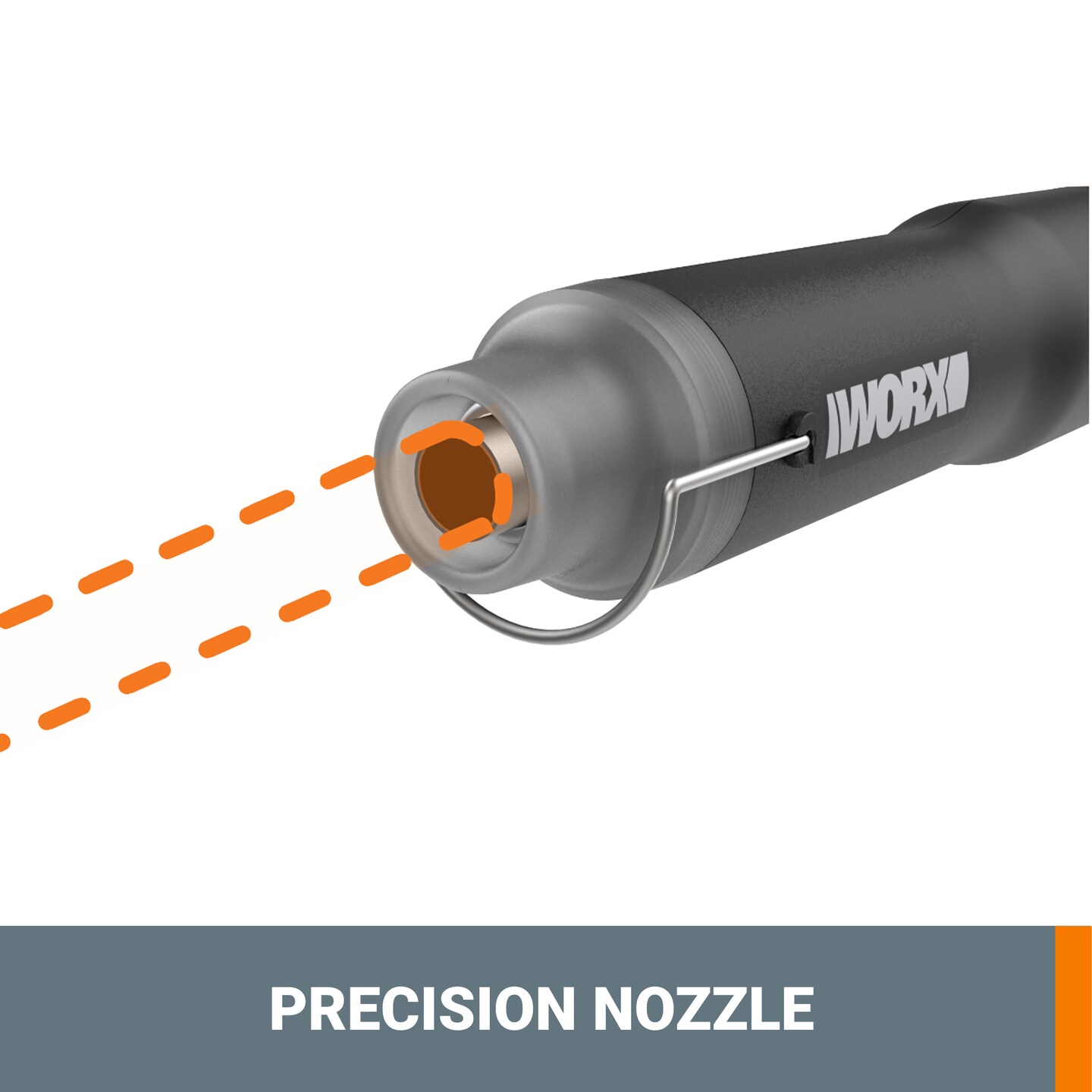 Worx MakerX WX989L 20V 2-Pc Combo Kit - Rotary Tool & Heat Gun with 42 Accessories