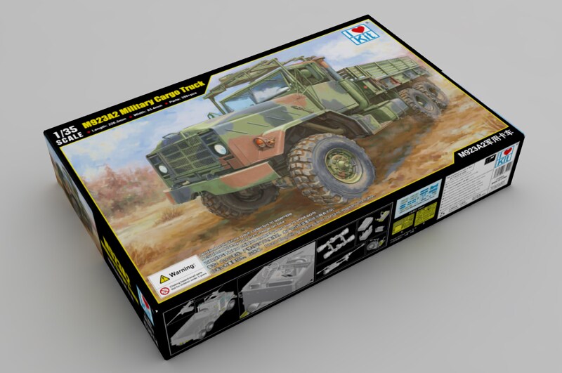 I Love Kits  1/35 M923A2 Military Cargo Truck Plastic Model