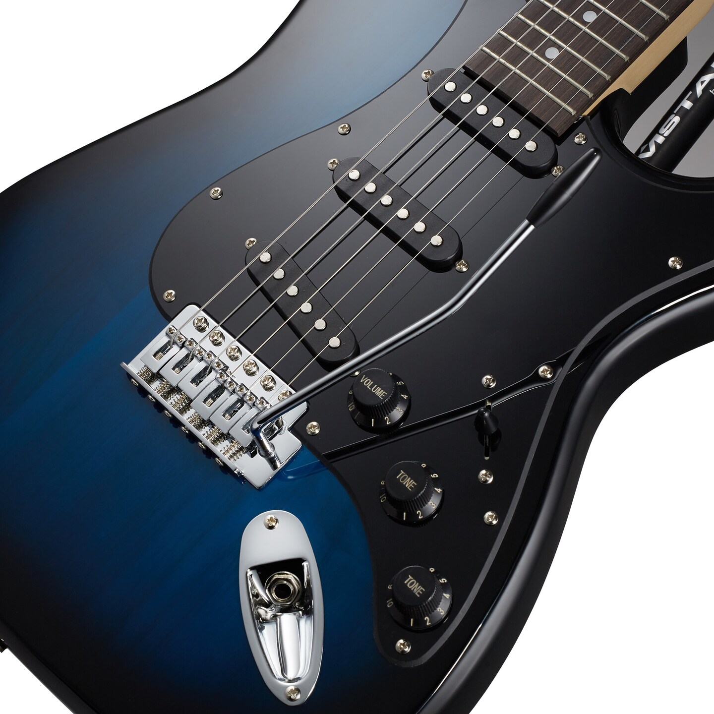 Ashthorpe 39-Inch Electric Guitar, Full-Size Guitar Kit with Padded Gig Bag, Tremolo Bar, Strap, Strings, Cable, Cloth, Picks